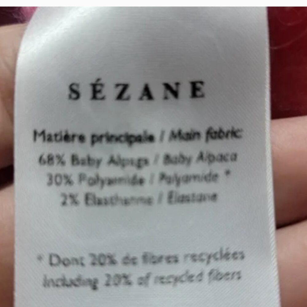 Sezane Brad Sweater Size XS Pink - Picture 4 of 12